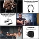 thumbnail image 3 of Accesorio Para Máquina de Cables Desplegable, 7Pzs Sistema de Polea Para Ejercicio Gimnasio en Casa Juego Accesorio para Tríceps Equipo de Pesas Fitness Para Tirar LAT Rizo de Bíceps Antebrazo, 3 of 7