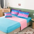 thumbnail image 2 of PERFEMET Mermaid Queen Size Bedding Comforter Set for Girls 6-Piece 3D Mermaid Scale Glitter Kids/Teens Bedding Set（Blue Pink,Queen）, 2 of 7