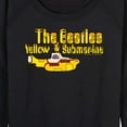 thumbnail image 3 of The Beatles - Yellow Submarine Logo - Women's Lightweight French Terry Long Sleeve Shirt, 3 of 6