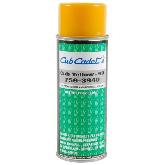759-3940 Cub Yellow 99 12oz Spray Paint