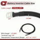 thumbnail image 3 of Cable Inversor de Batería 1 Pc Unique Bargains Cable de Batería 3/8" Lug 1/0 AWG Gauge 9FT Negro Cobre Estañado, 3 of 7