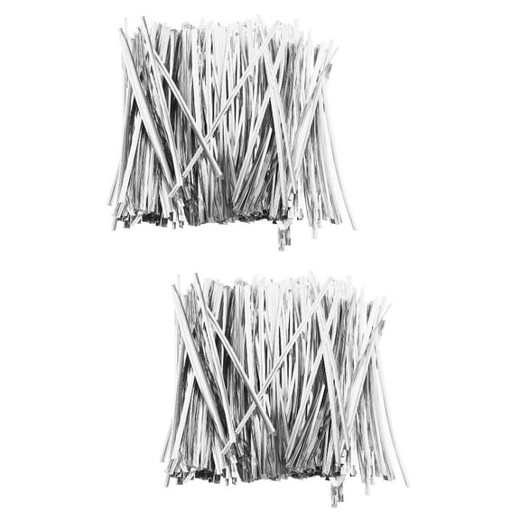 2 Bags Twist Ties Embellishments Festival Supplies Packing Ties Cable Tie Accessories Iron Wire