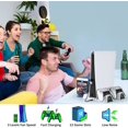 thumbnail image 4 of Maxmix Support PS5 avec Ventilateur de Refroidissement et Station de Charge Double pour Manette Playstation 5 & DualSense, Ventilateur de Refroidissement Réglable, Accessoires PS5 avec Rangement pour 12 Jeux, 4 of 10
