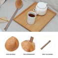 thumbnail image 5 of unbranded 1Pc Small Water Spoon Long Handle Tea Spoon Japanese Style Coffee Spoon Bamboo Craft, 5 of 6