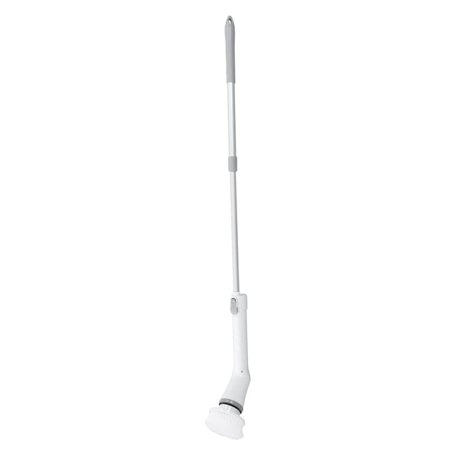 Brosse Électrique Rotative, Manche Extensible Réglable pour Carrelage
