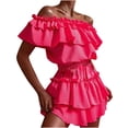 thumbnail image 1 of Vestidos de estilo bohemio para mujer Vestido de manga corta con estampado floral Fridja  qw1587, 1 of 6