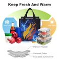 thumbnail image 4 of Prestonplayz Portable Lunch Bag, Insulated Lunch Box Reusable Lunch Totes Bag for Camping Hiking Travel Picnic, 4 of 8