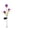 A002- Purple, variant on Red Tulip Solar Garden Lights, 1PC Realistic Flower Stake Lights with Warm White Glow, Waterproof & Auto-On/Off for Outdoor Garden, Patio, Yard, Pathway, Park, Villa Decor - Solar-Powered LED Landsca