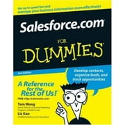 Salesforce.com For Dummies [Paperback - Used]