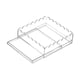 thumbnail image 2 of Bandeja festoneada de acrílico transparente, elegante bandeja festoneada para baratijas, bandejas de servicio de acrílico L, 2 of 9