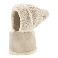 thumbnail image 2 of 3 in 1 Beanie Hat For Women, Upgrade 3 in 1 Beanie Hat with Scarf and Mask, Fall Winter Warm Knitted Ski Scarf and Mask Set (Beige), 2 of 9