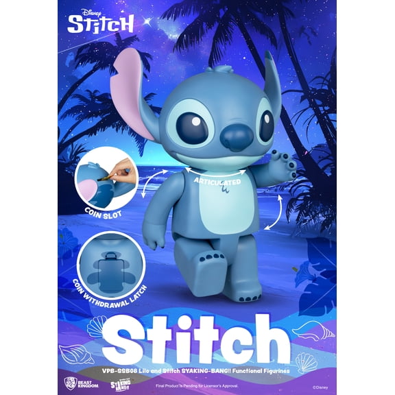 VPB-SSB08 Lilo and Stitch SYAKING-BANG!! Functional Figurine : Stitch