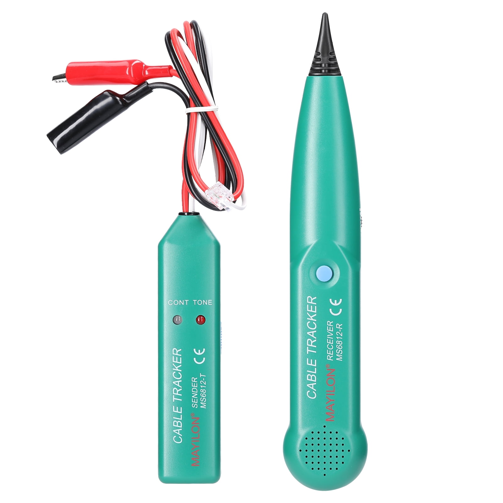 MAYILON MS6812 Portable Wire Tracer 100Hz~300kHz Receive Frequency Ranges  UTP Tool LAN Network Cable Tester Line Finder Cable Line Installation 