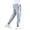Grey, variant on Men's Tear Away Basketball Pants High Split Snap Button Casual Post-Surgery Sweatpants with Pockets