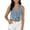 Light Blue, variant on Summer Plus Size Women's Tank Tops Fashionable Sleeveless Slim Denim