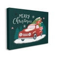 thumbnail image 3 of Merry Christmas Gifts Truckload Holiday Graphic Art Gallery Wrapped Canvas Print Wall Art, 3 of 7