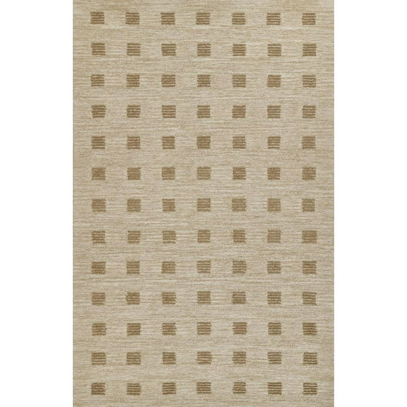 Momeni Contemporary Rectangle Area Rug, Beige, 2' X 3'