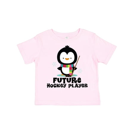 

Inktastic Future Hockey Player Penguin Gift Toddler Boy or Toddler Girl T-Shirt