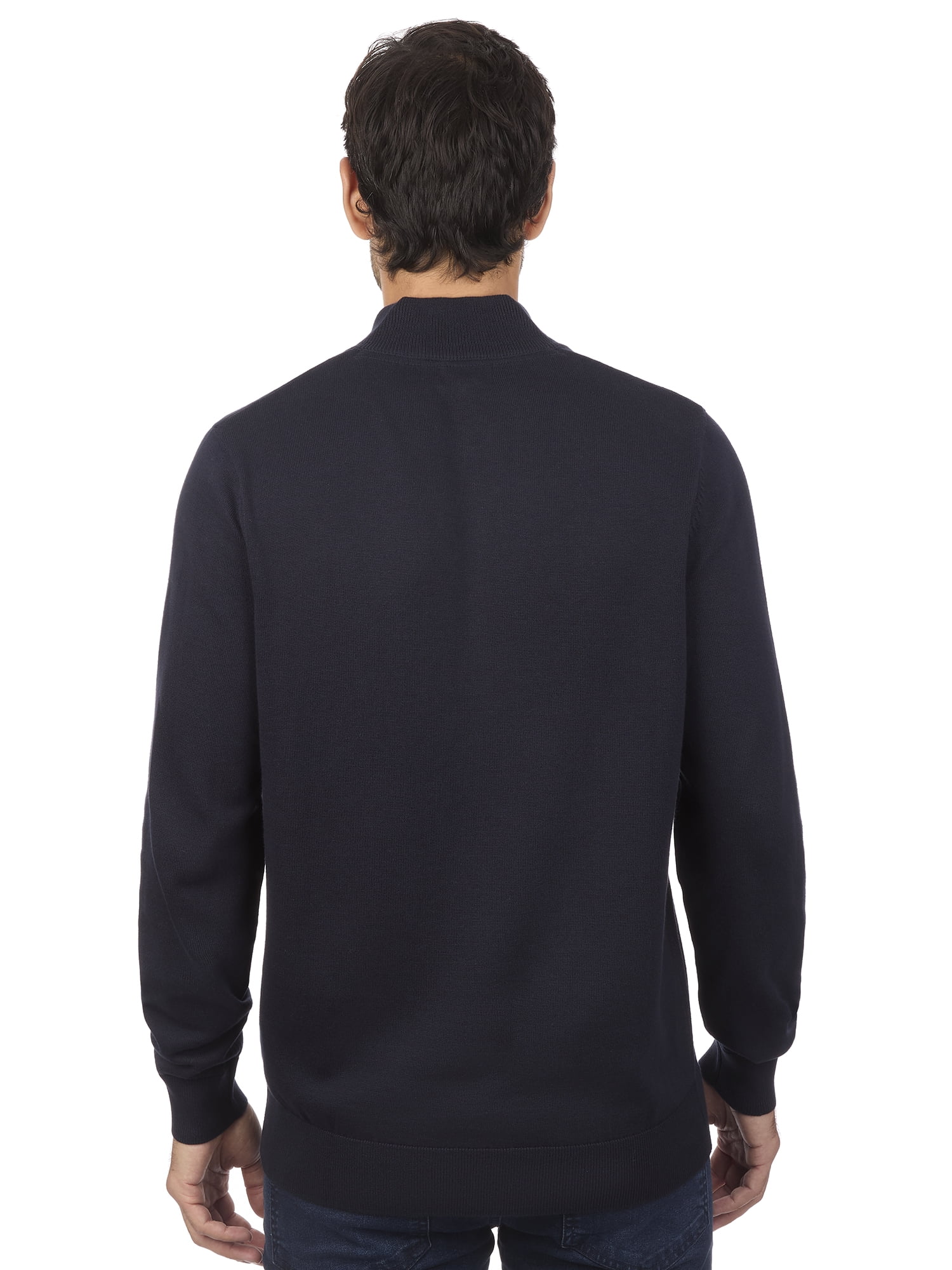 George Men's & Big Men's Classic Fit Jersey Quarter Zip Sweater, Sizes S-3XL