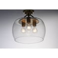 thumbnail image 3 of Maxim Lighting - Three Light Semi Flush Mount - Semi-Flush Mount - Goblet-3, 3 of 5