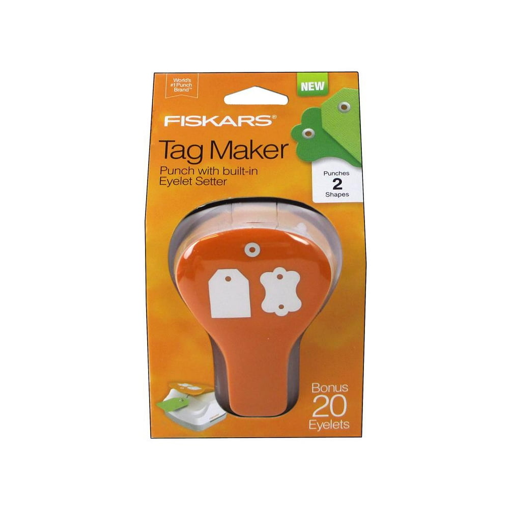 Fiskars Craft Punch Tag Maker II Label/Simple