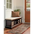 thumbnail image 7 of Unique Loom Utopia Collection Area Rug - Larissa (2' x 6' 1" Runner Terracotta/Blue), 7 of 7