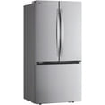 thumbnail image 4 of LG Counter Depth French Three Door Refrigerator, Silver, 4 of 10