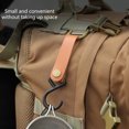 thumbnail image 7 of UNTERING 8Pcs Leather S Hook Leather Hook, S Hook S Shaped Hook Coat Hook for Hanging, Camping Hook Hanger Hook for Hanging, 7 of 7
