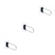 thumbnail image 4 of Monstrate Percha para abrigos, estante de almacenamiento, desmontable, autoadhesivo, sin perforaciones, organizador de baño, soporte, Type1 NO1, 4 of 6