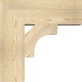 thumbnail image 3 of Ekena Millwork 6"W x 20"D x 20"H Westlake Block Rough Sawn Bracket, Douglas Fir, 3 of 25