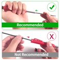 thumbnail image 3 of tredstone 2 Boxes Carpenter Marking Pencil Set Universal Carpentry Pen Tool Line Painting Tools Yellow Red Refill Woodworking Pencils, 3 of 6
