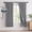 Gray, variant on 100% Blackout Curtains 2 Panels Set, Faux Linen 42x63 Inch Light Blocking Window Curtains, Rod Pocket & Back Tabs Thermal Insulated Room Darkening Drapes for Living Room Bedroom