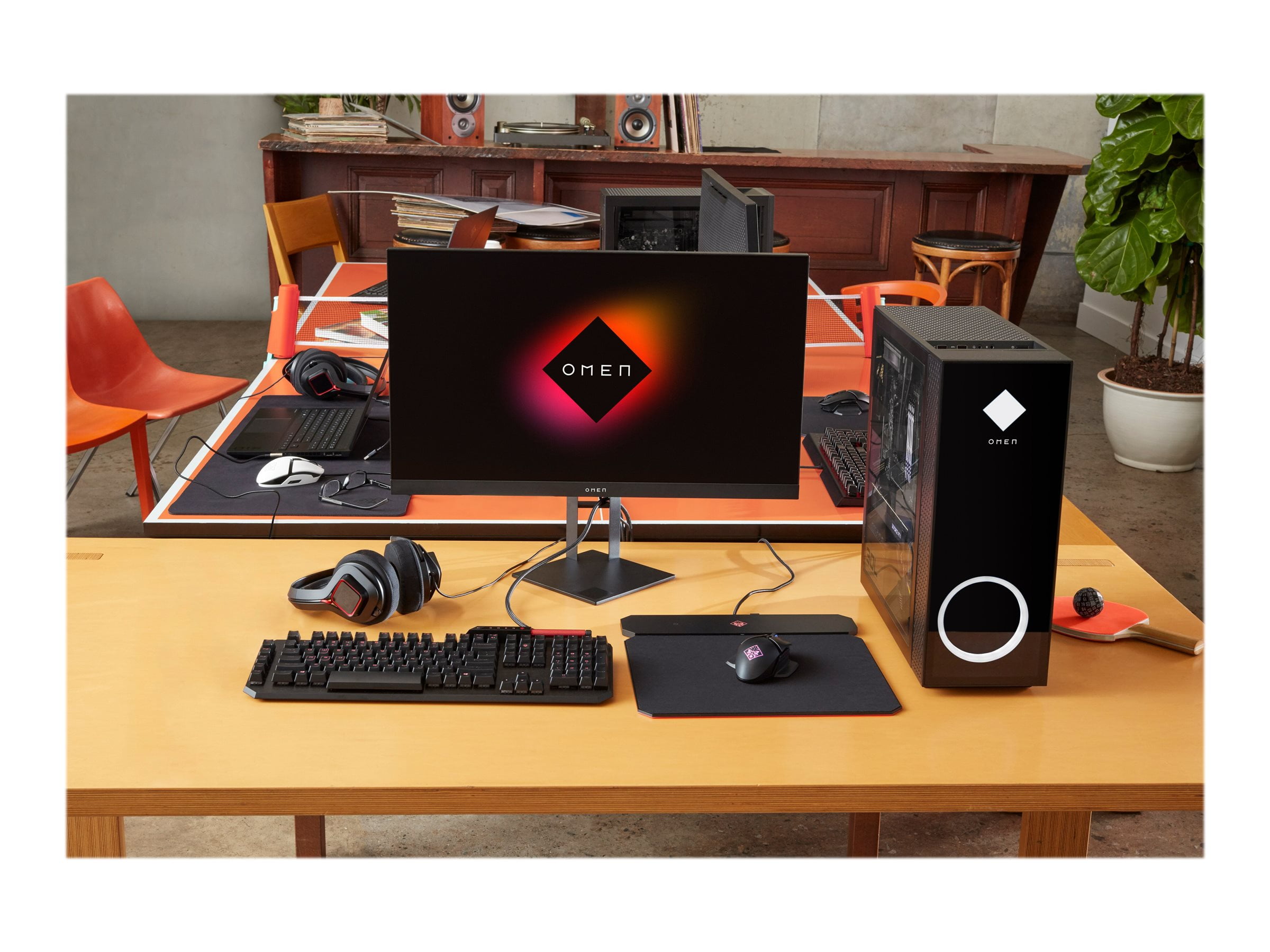 HP OMEN 25L Gaming Desktop Computer Intel Core i7 HyperX 16GB RAM