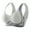 Blue, variant on Lady Bra Seamless Thin Push-up 3D Full Cup Wide Shoulder Strap Anti-Sagging Supportive Lifting Shaping Sport Full Coverage Bra Lady Daily Exercise Underwear