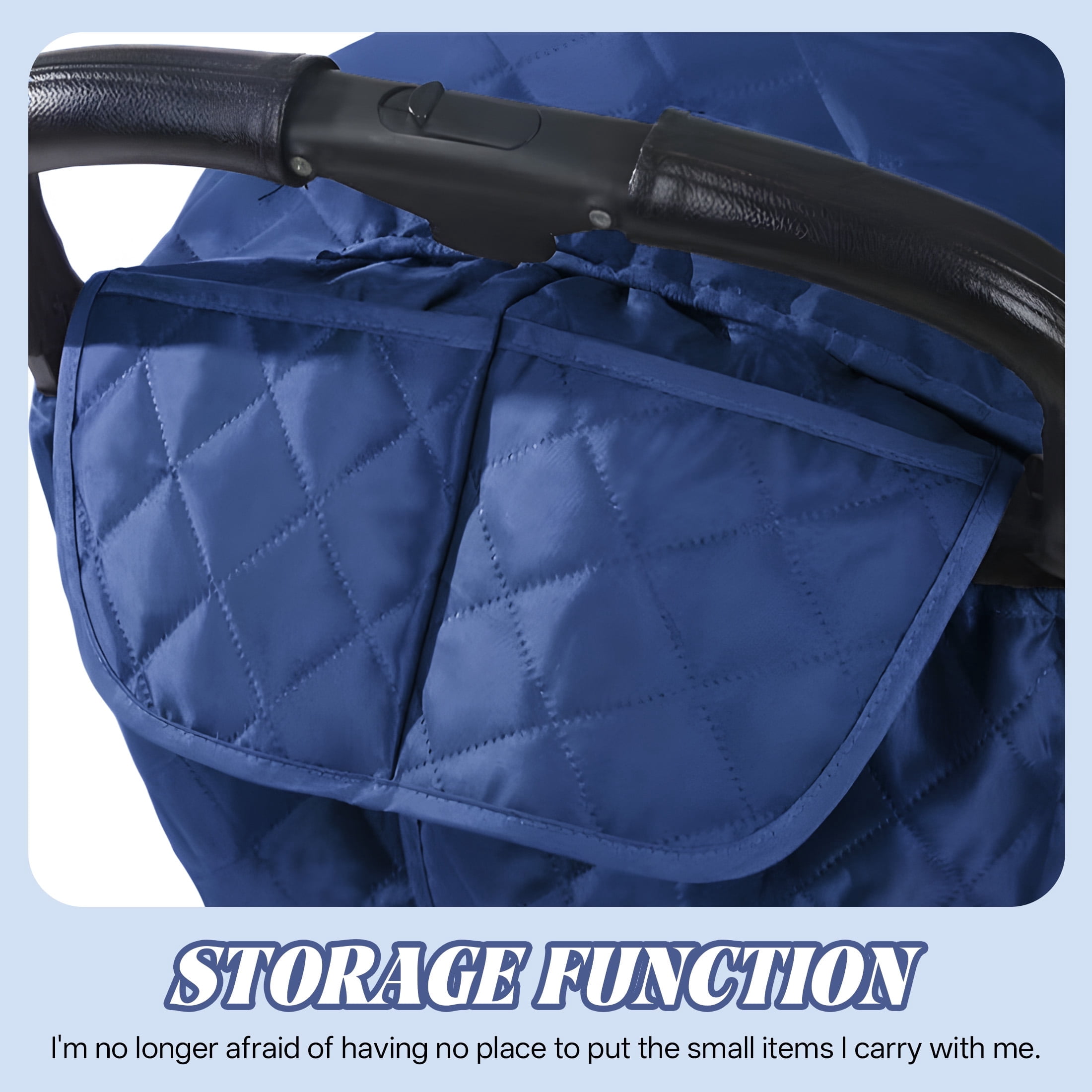 LADYGYM 2026 New Stroller Rain Cover,U-Zipper Stroller Cover,Three-Layer Warm Weather Shield,Full-Coverage Stroller Rain Cover