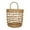 Tall, variant on Esquirla Wall Hanging Onion Basket, Woven Basket Handmade Rattan Basket, Fruits and Veggies Storage Basket for Pantry, Kitchen, Garden Short