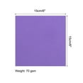 thumbnail image 2 of Uxcell Origami Paper Double Sided Sheet for Art Craft Project Beginner 50 Sheets Deep Purple 6x6 inch, 2 of 5