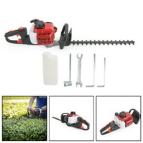 Gas Hedge Trimmer 24" Double Sided Blade 26cc Recoil Gasoline Trim Blade