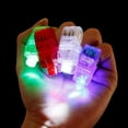 thumbnail image 3 of 50 Pcs/Lot Lampes à Doigts LED, Couleurs Vives et Éblouissantes Émettant au Laser, 3 of 4