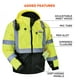 thumbnail image 5 of Chaqueta Ergodyne GloWear 8377 Type R Class 3 Lime Small, 5 of 6