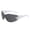 Gray, variant on Frameless Wrap Sunglasses Metal Star Ornament UV Block Gradient Lens Windproof Sport Shield Shades for Driving Cycling Beach Party Daily Fashion Eyewear