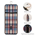 thumbnail image 5 of Iauyy 3 Piece Large Portable Hanging Toiletry Bags for Travel,Foldable Makeup Organizer with Multiple Compartments for Men&Women，Minimalist Check Pattern, 5 of 9