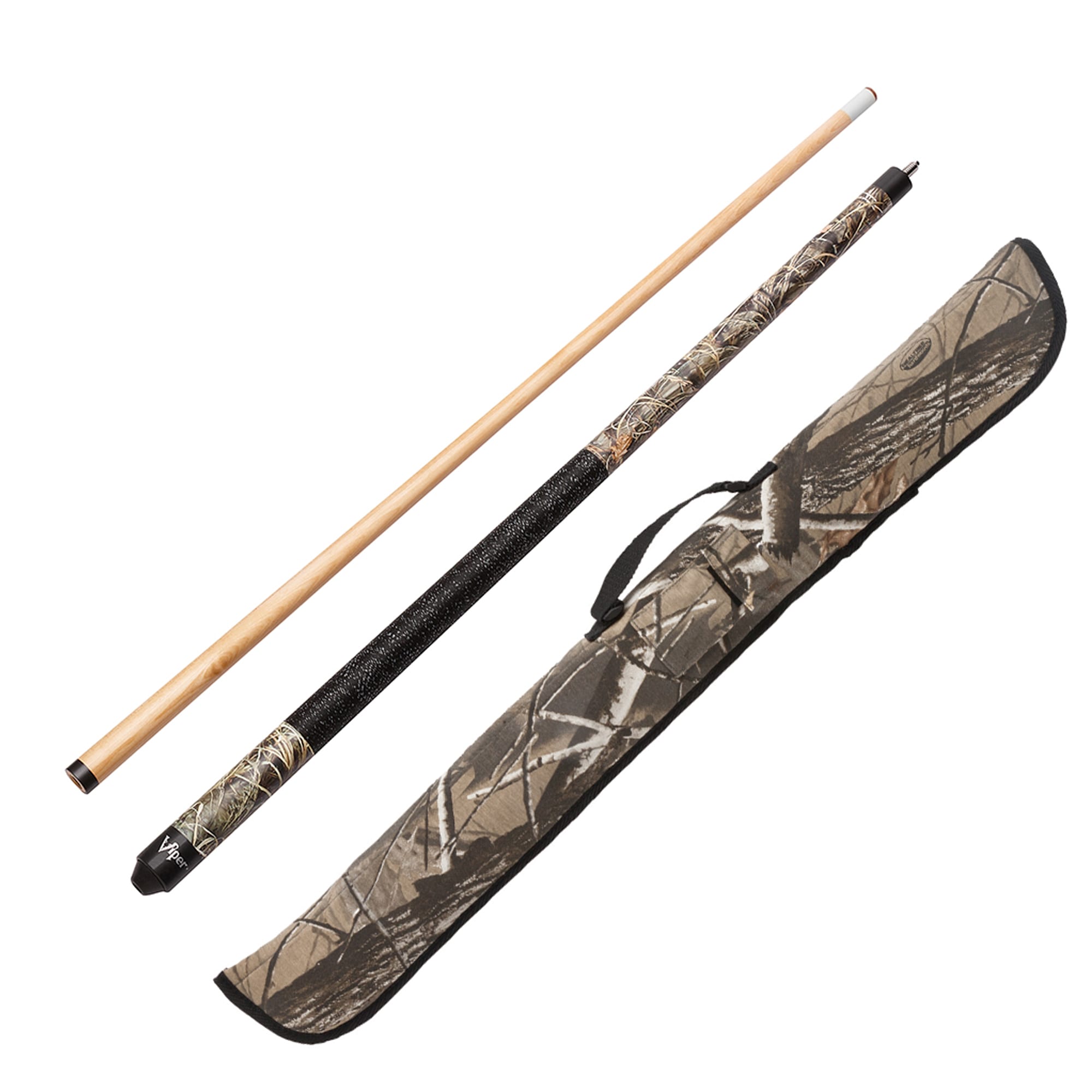 Viper Realtree Max 4 Camouflage Cue and Viper Realtree Hardwoods HD