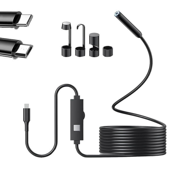 BotaniNest High Performance Inspection Camera For Automotive And Industrial Use With Design And Adjustable Brightness 5MP Resolution And Three Interface Compatibility