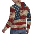 thumbnail image 6 of Goofa American Flag1 for Men's Hooded Sweatshirt - Lightweight Pullover Hoodie with Kangaroo Pocket, Perfect for Everyday Wear-3X-Large, 6 of 7