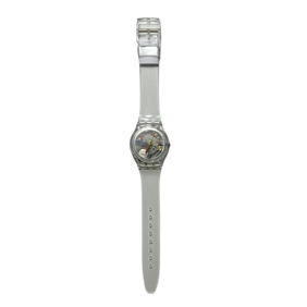 Swatch Clearly Gent Silicone Watch