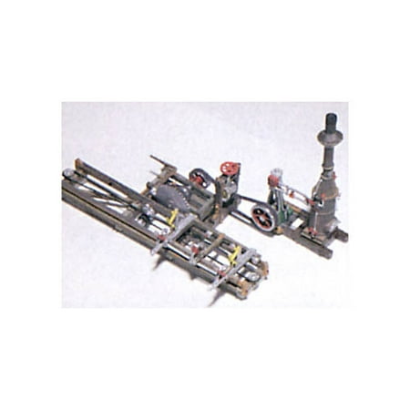 D243 Rural Sawmill Kit HO Multi-Colored