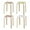 Multi Color, variant on QRKD Wooden Stackable Stools Set of 4, 18" Square Backless Student Chairs w/Non-Slip Pads, Lightweight Stacking Stools for Kitchen, Classroom, Dining Room 330lb Capacity