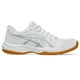 thumbnail image 1 of Zapatillas de Vóleibol ASICS Upcourt 6 para Mujer Blancas Talla 11.5, 1 of 9