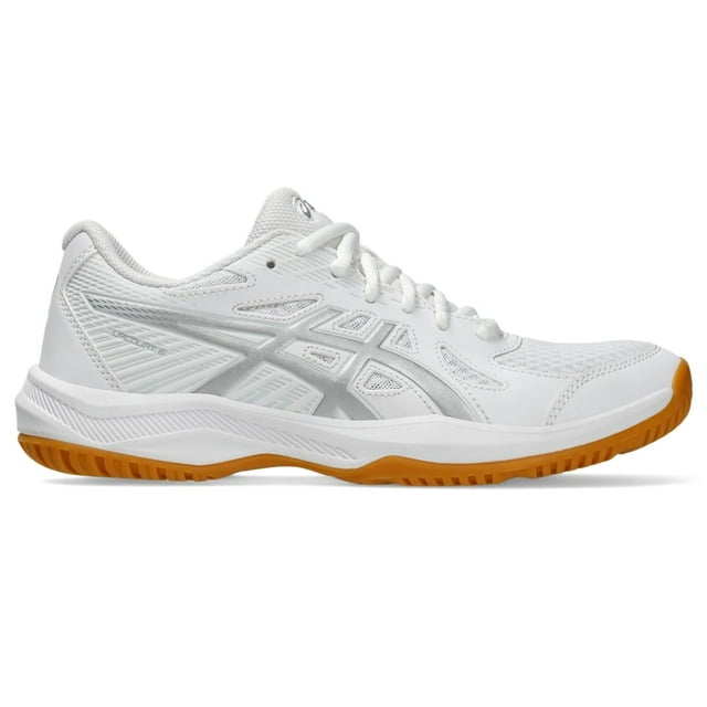 Zapatillas de interior ASICS Upcourt 6 para mujer blanco/plata pura 9.5
